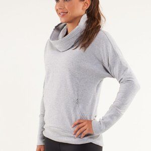 Lululemon Run: Rest  Day Pullover *Heathered Fossil* Size 6